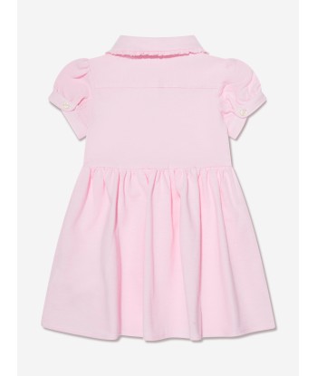 Ralph Lauren Baby Girls Cotton Oxford Dress la livraison gratuite