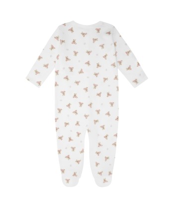 Ralph Lauren Baby Girls Bear Babygrow in White sélection de produits