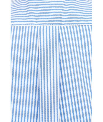 Ralph Lauren Baby Boys Striped Oxford Shirt in Blue destockage