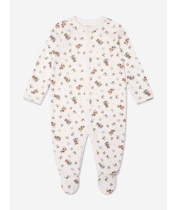 Ralph Lauren Baby Girls 5 Piece Bear Print Gift Set in Ivory pour bénéficier 