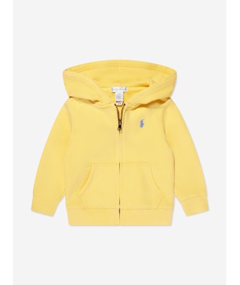 Ralph Lauren Baby Girls Logo Tracksuit in Yellow Paris Déstockage Promo