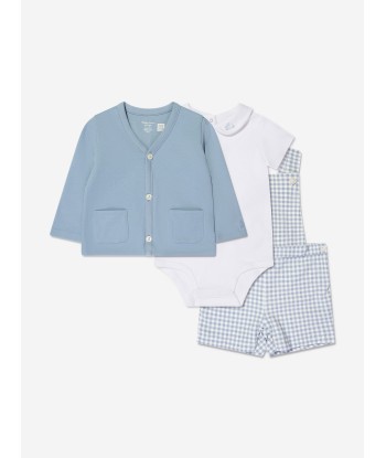 Ralph Lauren Baby Boys 3 Piece Outfit Set in Blue Economisez 