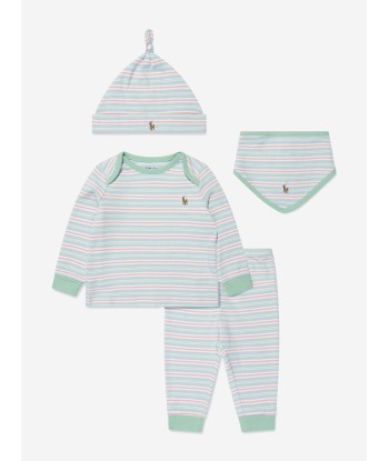 Ralph Lauren Baby Boys Outfit Gift Set in Green le des métaux précieux