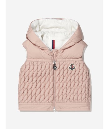 Moncler Enfant Baby Girls Down Padded Ulle Gilet store