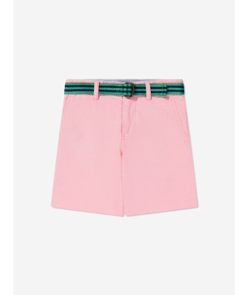 Ralph Lauren Boys Bedford Shorts in Pink france