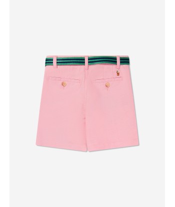 Ralph Lauren Boys Bedford Shorts in Pink france