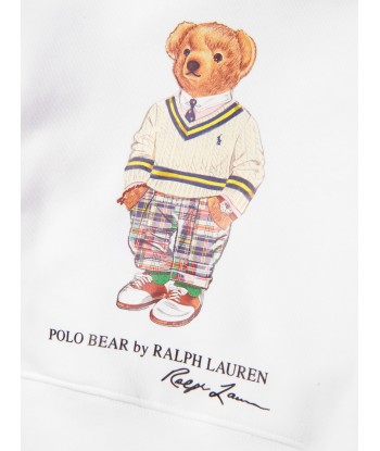 Ralph Lauren Boys Bear Hoodie in Multicolour basket pas cher