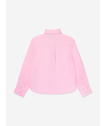 Ralph Lauren Girls Sports Shirt in Pink Par le système avancé 