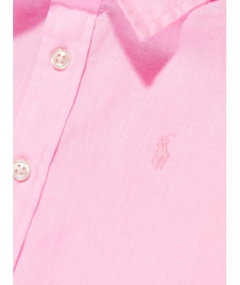 Ralph Lauren Girls Sports Shirt in Pink Par le système avancé 