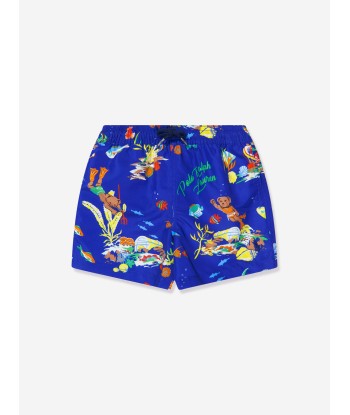 Ralph Lauren Boys Swim Shorts in Blue à prix réduit toute l'année