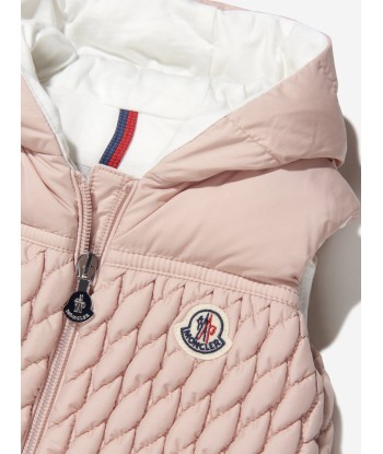 Moncler Enfant Baby Girls Down Padded Ulle Gilet store