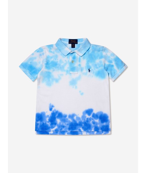 Ralph Lauren Boys Tie Dye Polo Shirt in Blue Jusqu'à 80% De Réduction