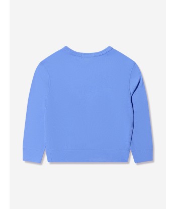 Ralph Lauren Boys Polo Logo Sweatshirt in Blue vous aussi creer 