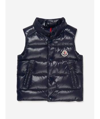 Moncler Enfant Baby Boys Down Padded Bernard Gilet Livraison rapide