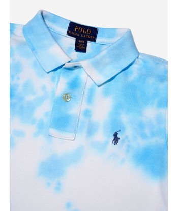 Ralph Lauren Boys Tie Dye Polo Shirt in Blue Jusqu'à 80% De Réduction