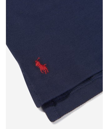 Ralph Lauren Boys Logo Polo Shirt in Navy Dans la société mordern