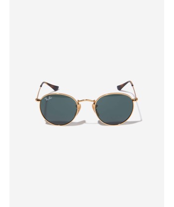 Ray-Ban Kids Round Suglasses in Gold pas chere