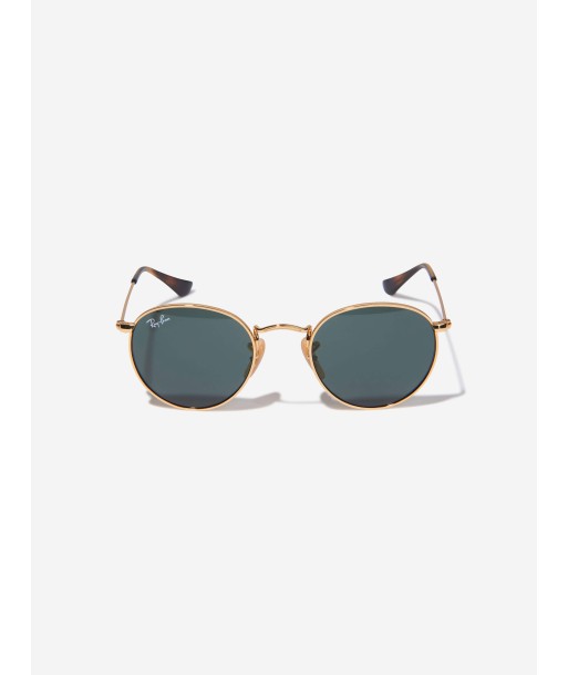 Ray-Ban Kids Round Suglasses in Gold pas chere