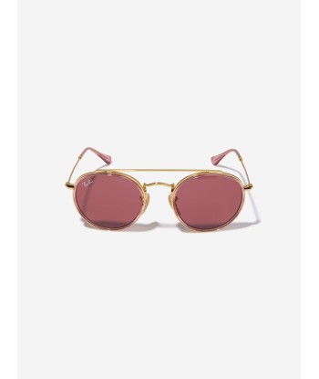 Ray-Ban Girls Round Double Bridge Sunglasses en linge