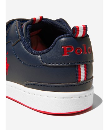 Ralph Lauren Kids Heritage Court EZ Trainers livraison et retour toujours gratuits