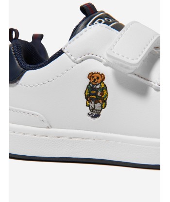 Ralph Lauren Kids Heritage Court Bear EZ Trainers vous aussi creer 