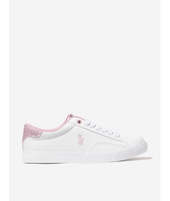 Ralph Lauren Girls Theron V Trainers in White online