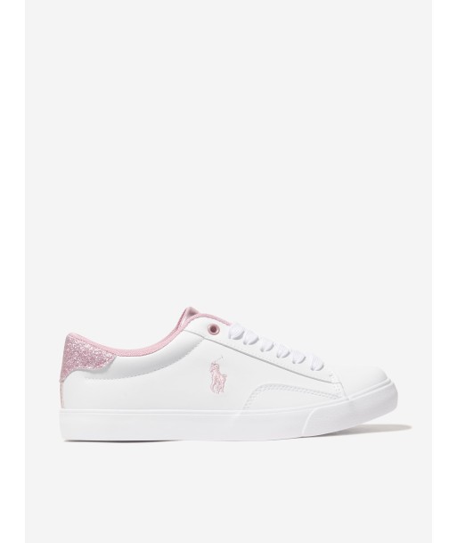 Ralph Lauren Girls Theron V Trainers in White online