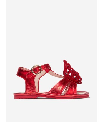 Sophia Webster Girls Leather Celeste Butterfly Sandals acheter en ligne