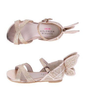 Sophia Webster Girls Glitter Embroidered Sandals pas chere