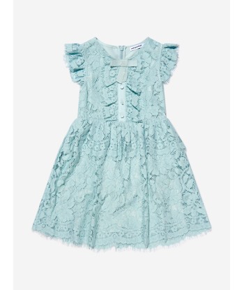 Self Portrait Girls Organic Cotton Lace Dress offre 