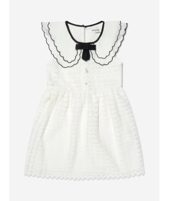 Self Portrait Girls Heart Lace Scallop Collar Dress Venez découvrir notre 