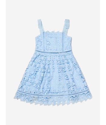 Self Portrait Girls Azaelea Bow Detail Dress en ligne des produits 