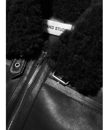 Stand Studio Girls Faux Fur Shearling Lorelle Mini Jacket Paris Déstockage Promo