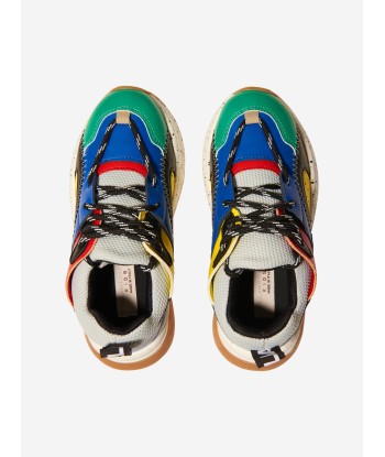 Stella McCartney Kids Multi Coloured Lace Up Trainers les muscles