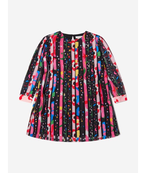 Stella McCartney Girls Printed Pleat Smock Dress en stock