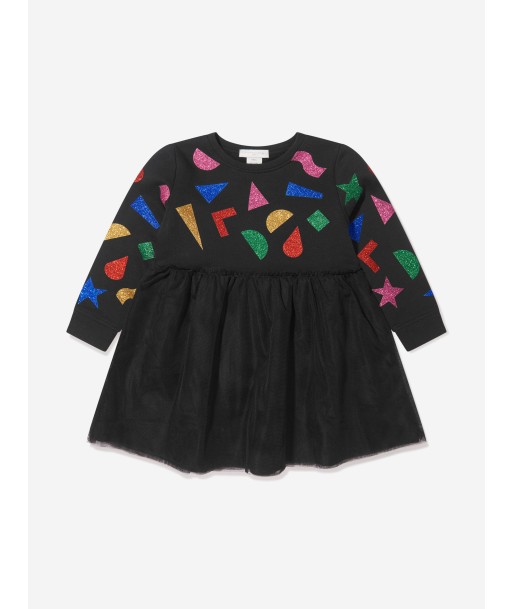 Stella McCartney Girls Long Sleeve Shape Detail Dress Par le système avancé 