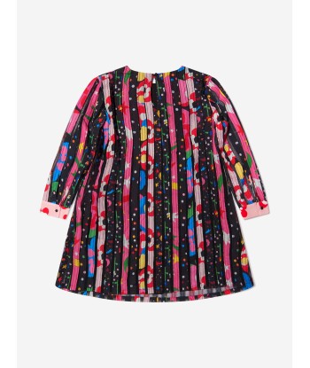 Stella McCartney Girls Printed Pleat Smock Dress en stock