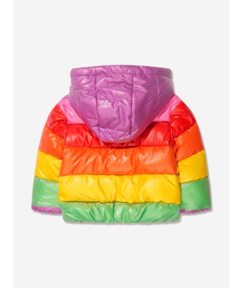 Stella McCartney Baby Girls Rainbow Puffer Coat JUSQU'A -70%! 