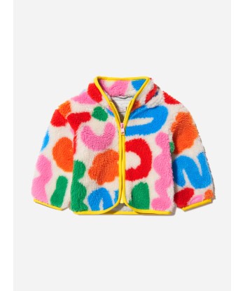 Stella McCartney Baby Girls Sherpa Shapes Jacket 50% de réduction en Octobre 2024