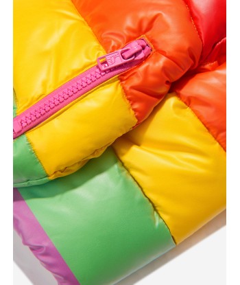 Stella McCartney Baby Girls Rainbow Puffer Coat JUSQU'A -70%! 