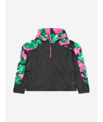 Stella McCartney Girls Floral Detail Windbreaker Faites des économies