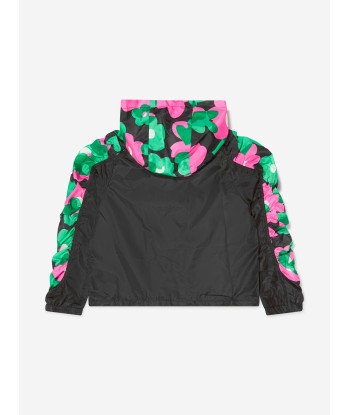 Stella McCartney Girls Floral Detail Windbreaker Faites des économies