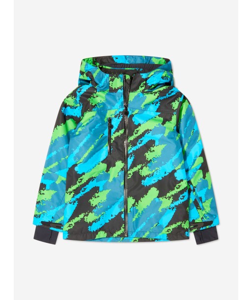 Stella McCartney Boys Spray Print Ski Jacket Paris Déstockage Promo