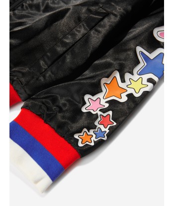 Stella McCartney Girls Logo Star Bomber Jacket destockage