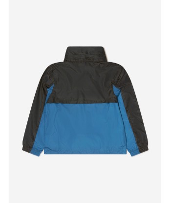 Stella McCartney Kids Colourblock Half Zip Windbreaker en stock