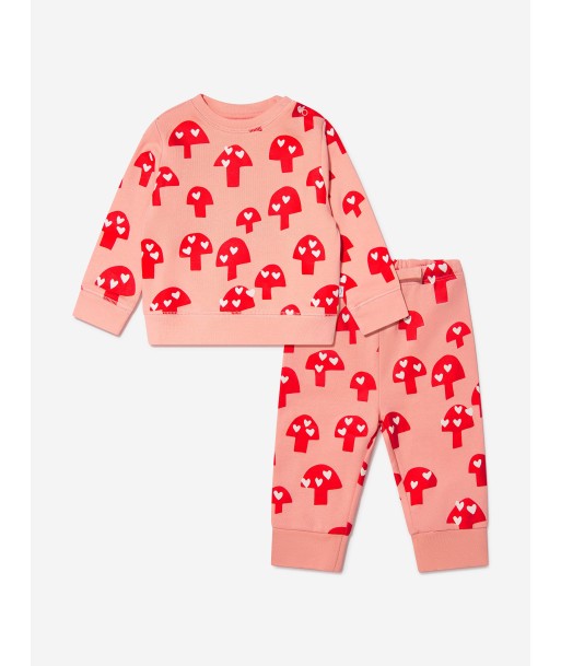 Stella McCartney Baby Girls All Over Mushroom Tracksuit livraison et retour toujours gratuits