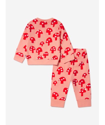 Stella McCartney Baby Girls All Over Mushroom Tracksuit livraison et retour toujours gratuits