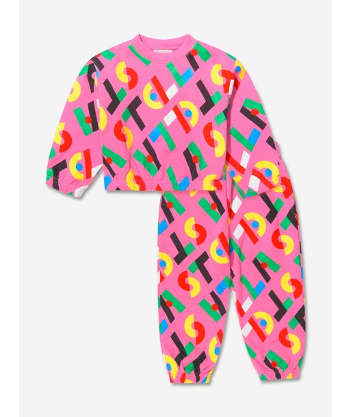 Stella McCartney Girls All Over Logo Print Tracksuit Jusqu'à 80% De Réduction