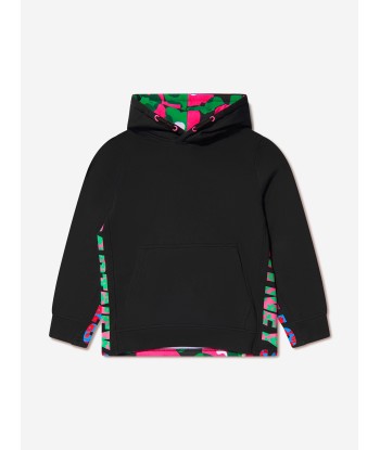 Stella McCartney Girls Floral Detail Hoodie Dans la société mordern