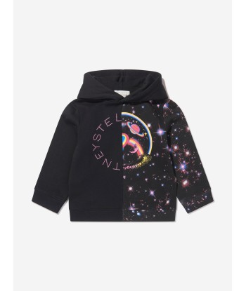 Stella McCartney Girls Galaxy Half Print Hoodie france